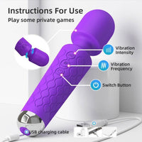 Magic Wand Vibrator | Powerful Clitoral Stimulator for Women