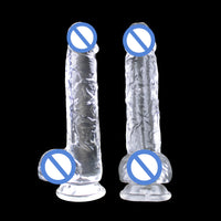 Crystal TPE Dildo for Women | Realistic Simulation | 3 Colors