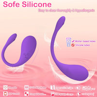APP-Controlled Bluetooth Vibrating Bullet for Women - Portable Sexual Pleasure Stimulator and Personal Massager for Couples