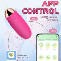 APP Wireless Bluetooth Jump Egg Vibrating Egg Body Massager Stimulator Women Bullet Vibrators Adult Sex Toys Product Lover Games