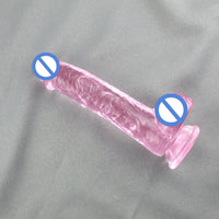 Crystal TPE Dildo for Women | Realistic Simulation | 3 Colors