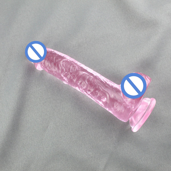 Crystal TPE Dildo for Women | Realistic Simulation | 3 Colors
