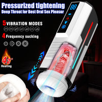 Premium Auto-Thrusting Male Masturbator | Sleek Pocket Stroker for Men