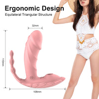 Wearable Butterfly Panty Vibrator | 8-Mode Clitoral & G-Spot Stimulator for Couples