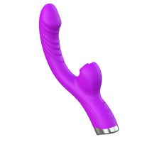 Electric Vibrator for Women | Silicone Clitoral Stimulator | Rose & Purple