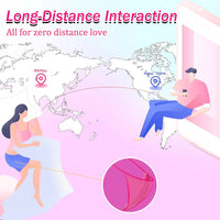 APP Remote Control Bluetooth Vibrating Panty - Waterproof Silicone Mini Stimulator with 11 Modes for Couples' Pleasure