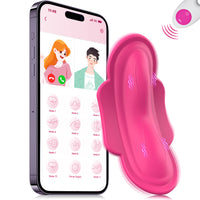 Wearable Clitoral Massager | 11-Frequency App & Remote Control Vibrator