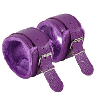BDSM Leather & Plush Binding Suit | Complete Couples Restraint Kit