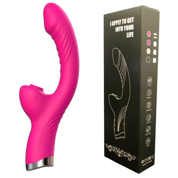 Electric Vibrator for Women | Silicone Clitoral Stimulator | Rose & Purple