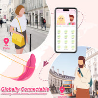 Wearable Clitoral Massager | 11-Frequency App & Remote Control Vibrator