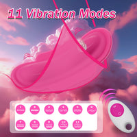 APP Remote Control Bluetooth Vibrating Panty - Waterproof Silicone Mini Stimulator with 11 Modes for Couples' Pleasure
