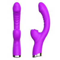 Electric Vibrator for Women | Silicone Clitoral Stimulator | Rose & Purple