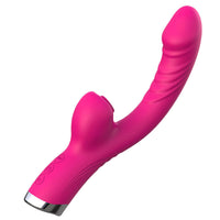 Electric Vibrator for Women | Silicone Clitoral Stimulator | Rose & Purple