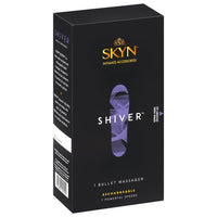 SKYN Shiver Bullet Massager with 7 Speed Settings - Purple