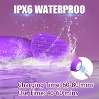 Premium Mini Bullet Vibrator with 10 Vibration Modes, IPX6 Waterproof Personal Massager for Enhanced Intimacy and Pleasure for Women and Couples