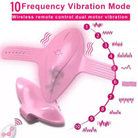 Wireless Remote Control Vibrator | Multi-Mode Clitoral Stimulator for Couples
