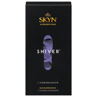 SKYN Shiver Bullet Massager with 7 Speed Settings - Purple