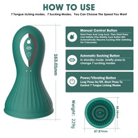 Electric Tongue Licking Vibrator for Women | Clitoral Stimulator | Multiple Styles