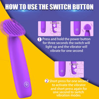 Premium Mini Bullet Vibrator with 10 Vibration Modes, IPX6 Waterproof Personal Massager for Enhanced Intimacy and Pleasure for Women and Couples