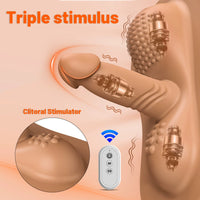 Hands-Free Riding Cushion Vibrator | Clitoral & G-Spot Pleasure for Women