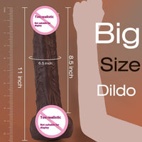 Dual-Density Liquid Silicone Realistic Dildo | Ultra-Soft Lifelike Feel