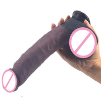 Realistic Silicone Dildo | Smooth Simulation Toy for Women | 3 Colors