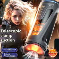 Smart Thrusting Heated Male Masturbator | Auto Retractable Pleasure Device