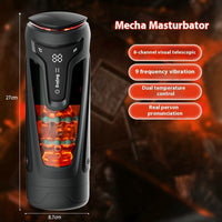 Smart Thrusting Heated Male Masturbator | Auto Retractable Pleasure Device