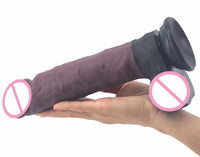 Realistic Silicone Dildo | Smooth Simulation Toy for Women | 3 Colors
