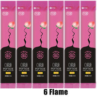 6Pcs Oral Sex Water Lubricante Sexual Strawberry Peach Flavor Ice Fire Sex Toys Water Based Lubricant Gel for Women Men Couples