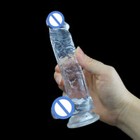 Crystal TPE Dildo for Women | Realistic Simulation | 3 Colors